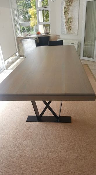 Oak dining table