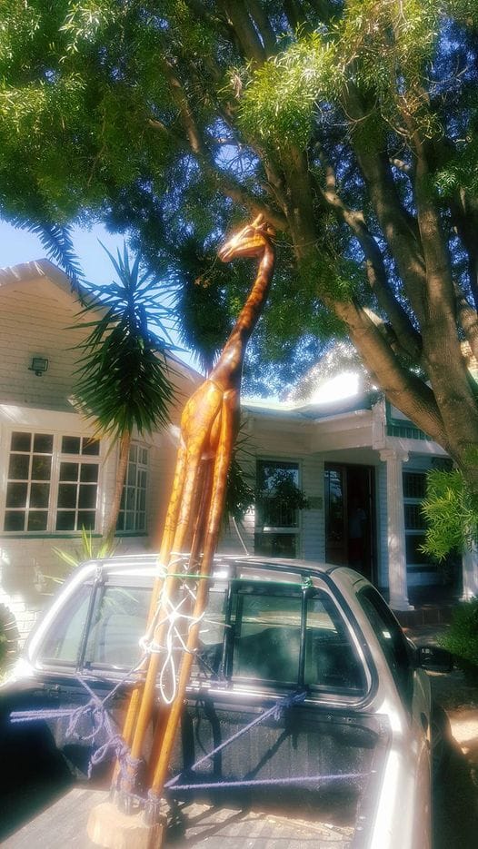 Raffe the Giraffe — after restoration