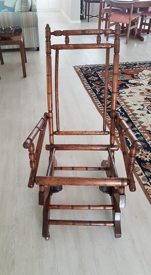 Antique platform rocker
