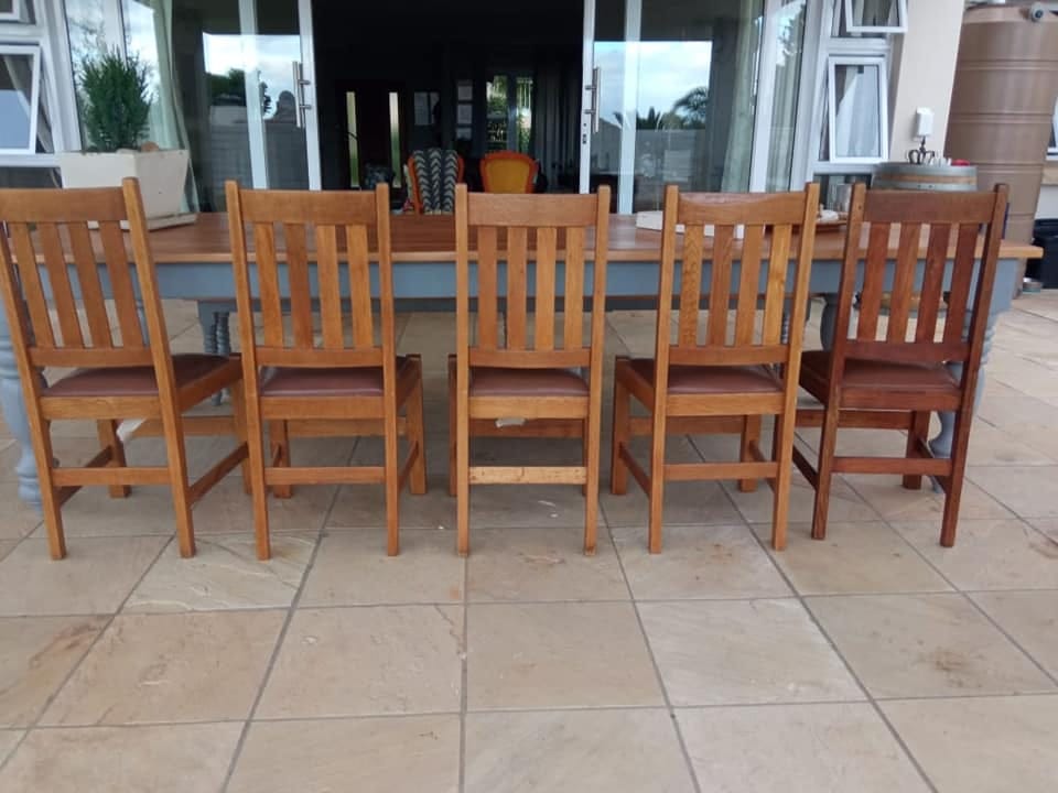 Rebuilt and refurbished chairs