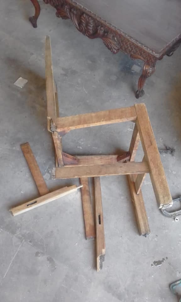 Rebuilt and refurbished chairs