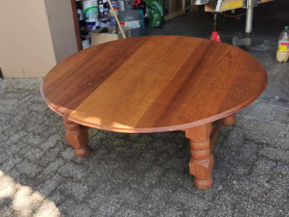Burmese Teak dining table