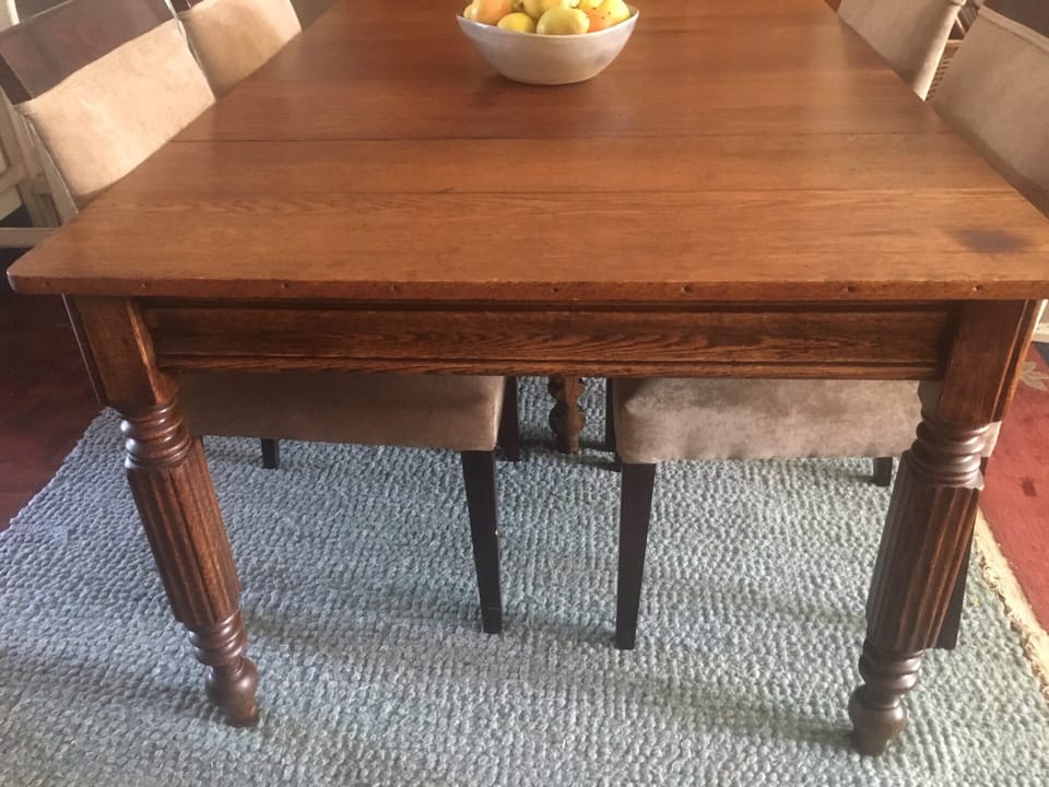 Dining room table