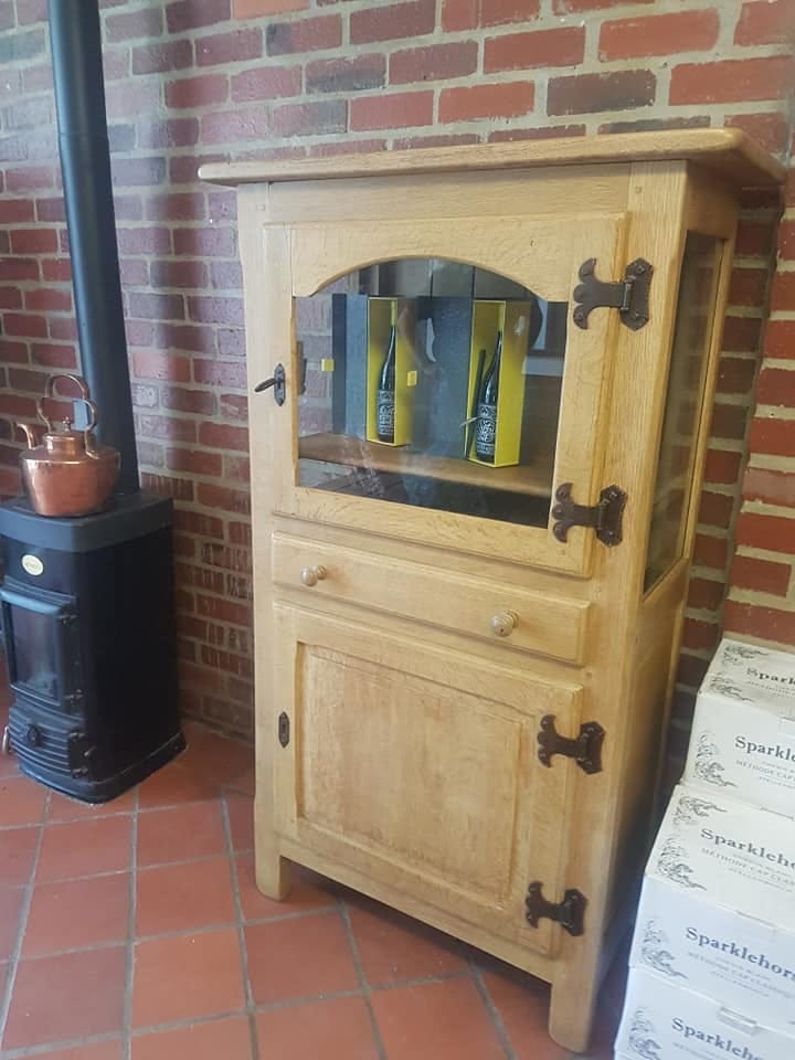 Oak cabinet