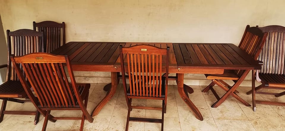 Patio set — after restoration
