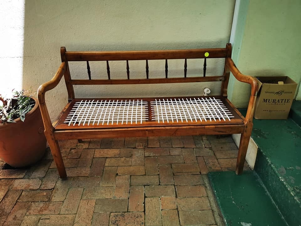 Riempies bench — after restoration