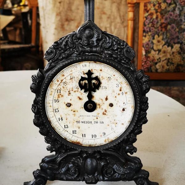 Antique scale after